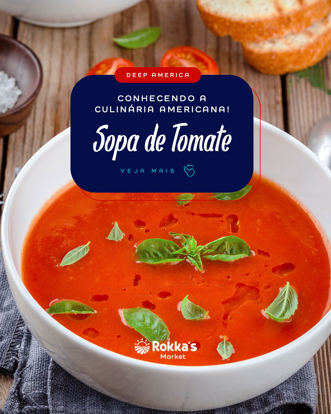 Receita Sopa de Tomate